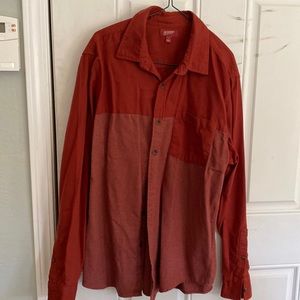 Men’s size large Arizona brand button front shirt